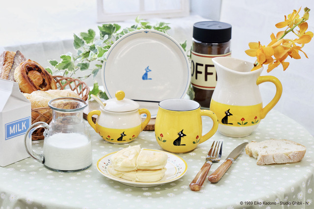 「魔女の宅急便 おソノさんの食器シリーズ」（C）1989 Eiko Kadono - Studio Ghibli - N