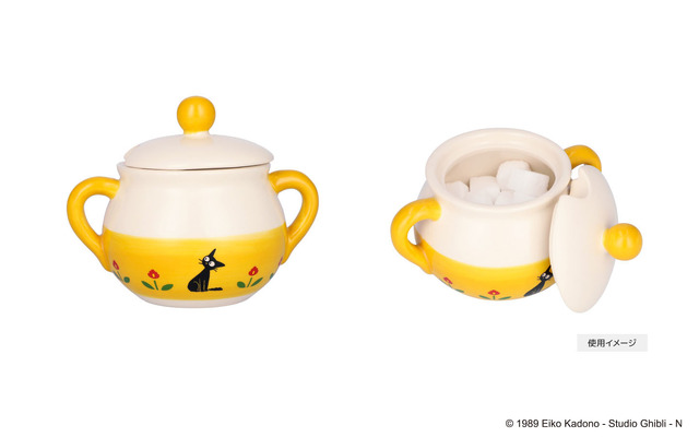 「魔女の宅急便 おソノさんの食器シリーズ シュガーポット」3,080円（税込）（C）1989 Eiko Kadono - Studio Ghibli - N