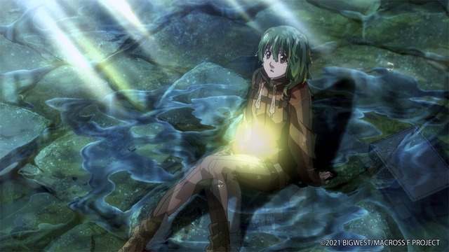 「『劇場短編マクロスF ～時の迷宮～』場面カット」（C）2021 BIGWEST/MACROSS F PROJECT