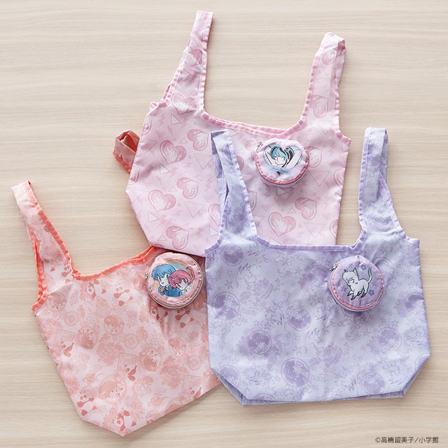 収納ポーチ付きエコバッグ（全3種） 各1,980円（税込）（C）高橋留美子／小学館