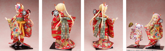 「吉徳×F:NEX トール -日本人形- 1/4スケールフィギュア」157,300円（税込）（C）クール教信者／双葉社