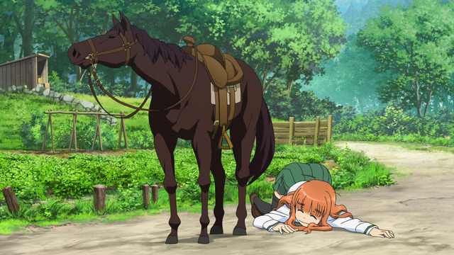 「『ガールズ＆パンツァー 最終章』ダイコン・ウォー！ 場面カット」（C）GIRLS und PANZER Finale Projekt