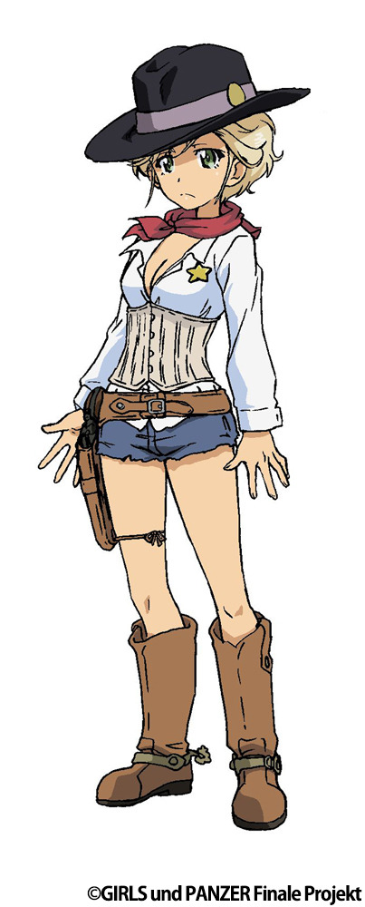 「『ガールズ＆パンツァー 最終章』ジェーン キャラクター設定」（C）GIRLS und PANZER Finale Projekt