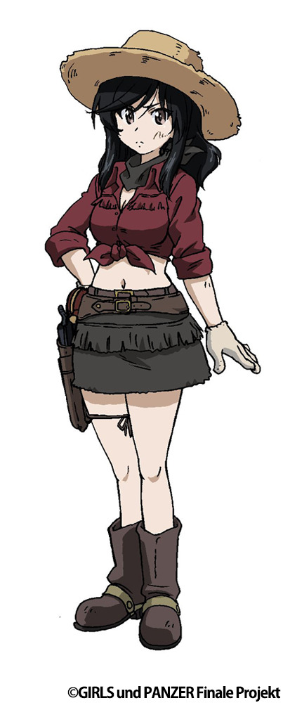 「『ガールズ＆パンツァー 最終章』ベル キャラクター設定」（C）GIRLS und PANZER Finale Projekt