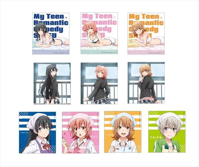 『やはり俺の青春ラブコメはまちがっている。』【描き下ろし】 トレーディングミニ色紙第3弾（C）渡 航、小学館／やはりこの製作委員会はまちがっている。完