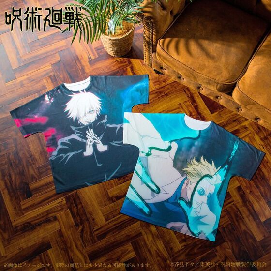 「呪術廻戦　ポートレイトフルグラフィックTシャツ」4,400円（税込）（C）芥見下々／集英社・呪術廻戦製作委員会