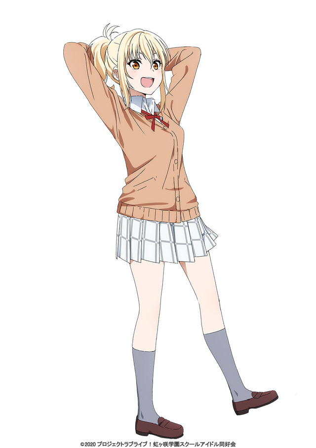 『ラブライブ！虹ヶ咲学園スクールアイドル同好会』2期　宮下愛（CV：村上奈津実）（C）2020 プロジェクトラブライブ！虹ヶ咲学園スクールアイドル同好会