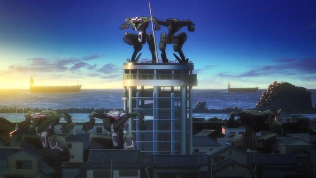 『境界戦機』第1話先行場面カット（C）2021 SUNRISE BEYOND INC.