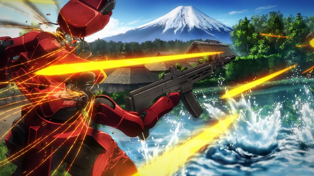 『境界戦機』第1話先行場面カット（C）2021 SUNRISE BEYOND INC.