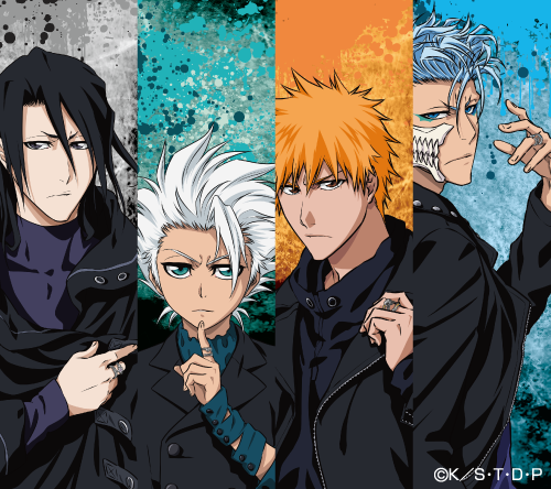 『BLEACH』オンラインくじ「BLACK & ROCK」D賞：ミニ色紙（全9種)(C)久保帯人／集英社・テレビ東京・dentsu・ぴえろ