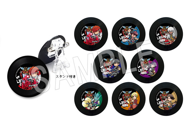 「血界戦線 ＆ BEYOND × Chugai Grace Cafe【LIBRA・GIG】」血界戦線 ＆ BEYOND　トレーディングレコードスタンドバッジ（全8種）(C)2017 内藤泰弘／集英社・血界戦線 & BEYOND製作委員会