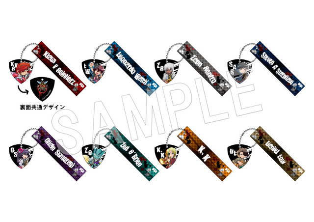 「血界戦線 ＆ BEYOND × Chugai Grace Cafe【LIBRA・GIG】」血界戦線 ＆ BEYOND　トレーディングスティックキーホルダー（全8種）(C)2017 内藤泰弘／集英社・血界戦線 & BEYOND製作委員会