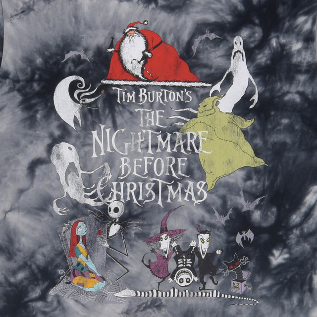 『ティム・バートン ナイトメアー・ビフォア・クリスマス』Tシャツ(C)Disney