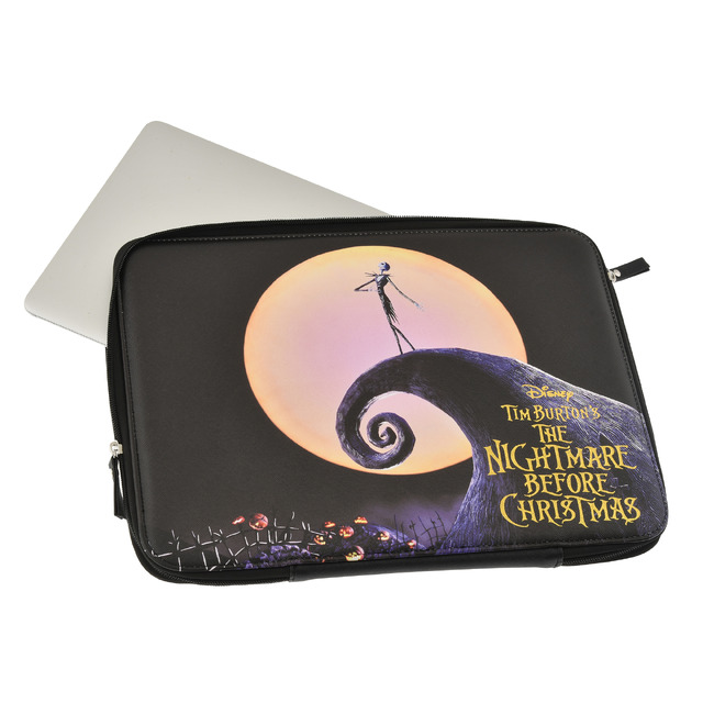 『ティム・バートン ナイトメアー・ビフォア・クリスマス』ノートパソコンケース（リバーシブル）(C)Disney