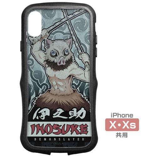 鬼滅の刃 嘴平伊之助 TPUバンパー iPhoneケース [X・Xs共用] （C）吾峠呼世晴／集英社・アニプレックス・ufotable