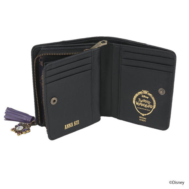 『ディズニー ツイステッドワンダーランド』　ANNA SUI　二つ折り財布  (C)Disney