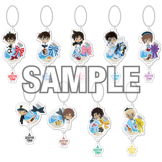 『名探偵コナン』AGF先行販売デフォルメ しゃかしゃかアクリルキーホルダー(C)青山剛昌／小学館・読売テレビ・TMS 1996