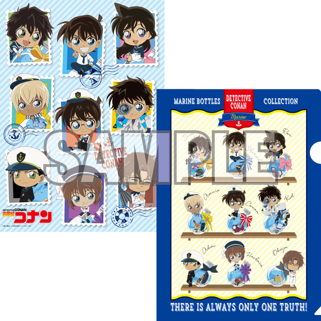 『名探偵コナン』AGF先行販売デフォルメ クリアファイル(C)青山剛昌／小学館・読売テレビ・TMS 1996