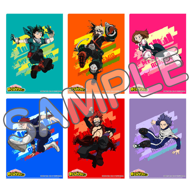 『僕のヒーローアカデミア』AGF先行販売　クリアファイル(アクロバット)(C)堀越耕平／集英社・僕のヒーローアカデミア製作委員会