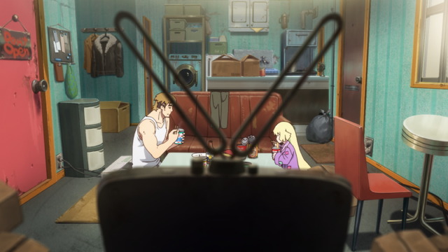 『サクガン』第1話「FATHERS&DAUGHTERS」先行場面カット（C）「サクガン」製作委員会