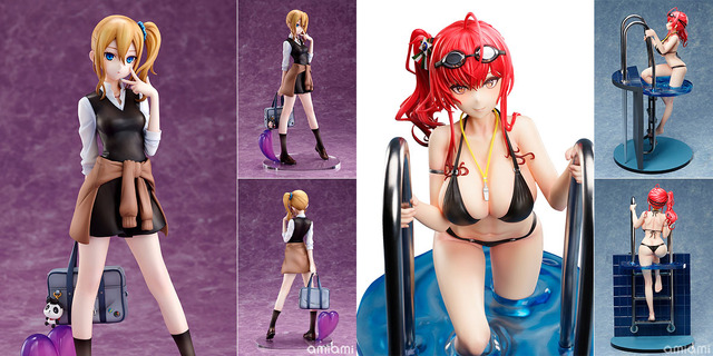 かぐや様は告らせたい？～天才たちの恋愛頭脳戦～ 早坂愛 1/7スケール完成品フィギュア(C)赤坂アカ/集英社・かぐや様は告らせたい製作委員会 ＆ B-style アズールレーン ザラ 水辺の出逢い 1/4スケール完成品フィギュア(C)2017 Manjuu Co.，Ltd. ＆ Yongshi Co.，Ltd. All Rights Reserved.(C) 2017 Yostar， Inc. All Rights Reserved.