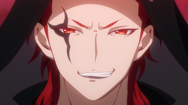 『ヴィジュアルプリズン』第1話「ギルティ†クロス」先行場面カット（C）Noriyasu Agematsu,Afredes/Project VP