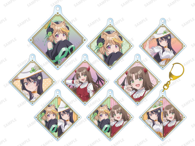 「幼なじみが絶対に負けないハロウィン in 新宿マルイ アネックス」描き下ろしイラスト ハロウィンver. トレーディングアクリルキーホルダー （全9種）(C)2021 二丸修一/KADOKAWA/おさまけ製作委員会