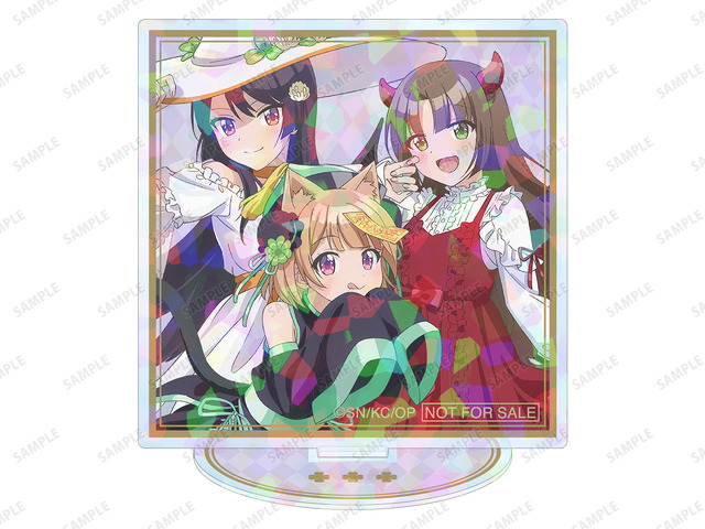 「幼なじみが絶対に負けないハロウィン in 新宿マルイ アネックス」描き下ろしイラスト 集合 ハロウィンver. ホログラムアクリルスタンド イベント限定特典(C)2021 二丸修一/KADOKAWA/おさまけ製作委員会