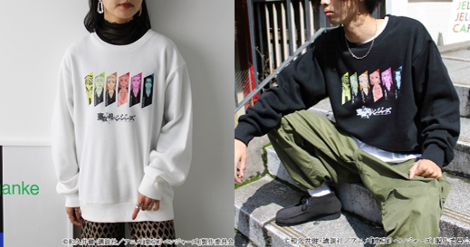 【東京リベンジャーズ】プリントスウェット カラープリントver（C）和久井健・講談社／アニメ「東京リベンジャーズ」製作委員会