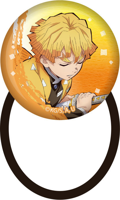 「鬼滅の刃 ガラスヘアゴム Vol.3 我妻善逸」715円（税込）（C）吾峠呼世晴／集英社・アニプレックス・ufotable