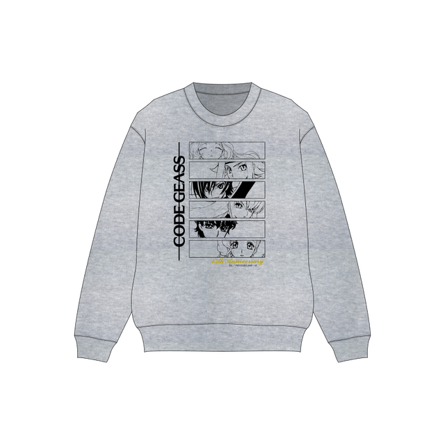 「『コードギアス 反逆のルルーシュ』15周年記念 POP UPショップ」スウェット（C）SUNRISE／PROJECT L-GEASS　Character Design（C）2006-2017 CLAMP・ST