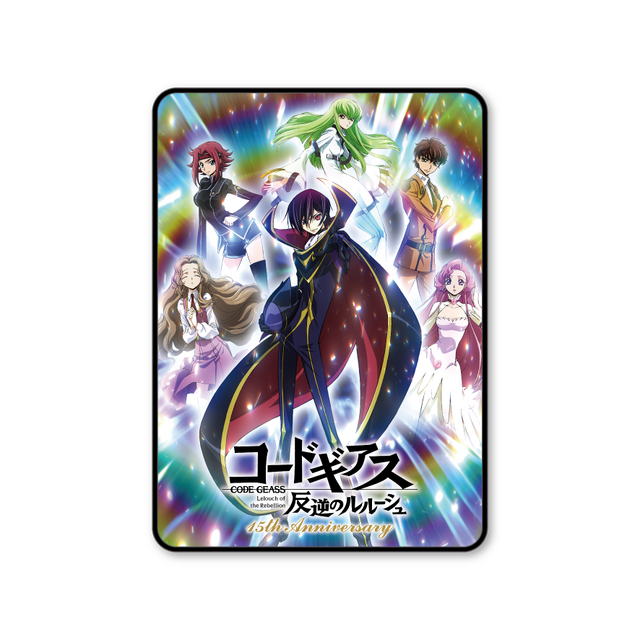 「『コードギアス 反逆のルルーシュ』15周年記念 POP UPショップ」ブランケット（C）SUNRISE／PROJECT L-GEASS　Character Design（C）2006-2017 CLAMP・ST
