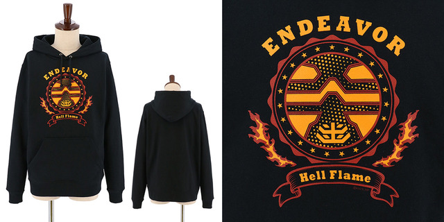 「僕のヒーローアカデミア」イメージパーカー エンデヴァー（C）堀越耕平／集英社・僕のヒーローアカデミア製作委員会