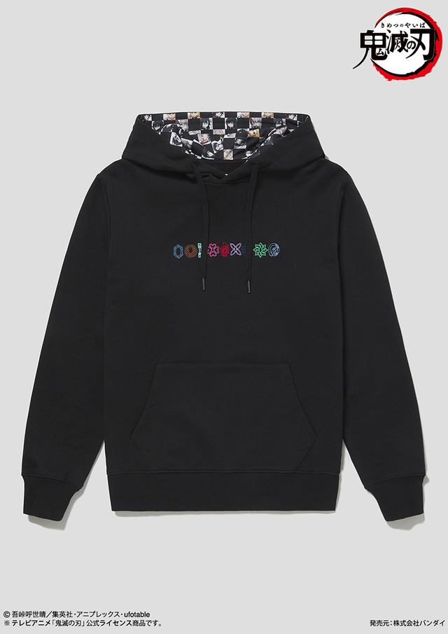テレビアニメ『鬼滅の刃』アパレル商品 柱　プルパーカー(C)吾峠呼世晴／集英社・アニプレックス・ufotable