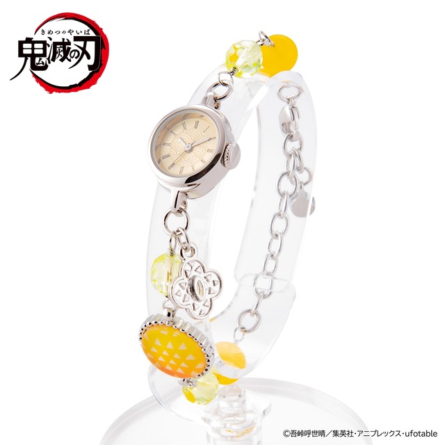「鬼滅の刃　ブレスレットウォッチ」我妻善逸モデル(C)吾峠呼世晴／集英社・アニプレックス・ufotable