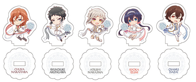 「文豪ストレイドッグス 迷ヰ犬達ノ宴 其ノ参」トレーディングミニアクスタ(C)朝霧カフカ・春河35/ＫＡＤＯＫＡＷＡ/2019文豪ストレイドッグス製作委員会(C)朝霧カフカ・かないねこ・春河35／ＫＡＤＯＫＡＷＡ／文豪ストレイドッグス わん！製作委員会