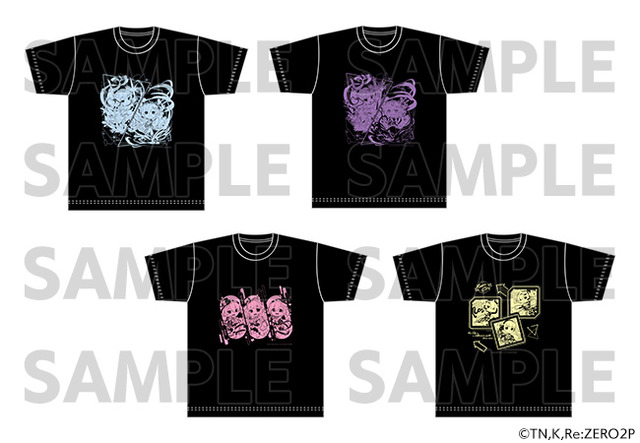 「SHIBUYA SCRAMBLE FIGURE×『Re:ゼロから始める異世界生活』ポップアップストア」Tシャツ(C)長月達平・株式会社KADOKAWA刊／Re:ゼロから始める異世界生活2製作委員会