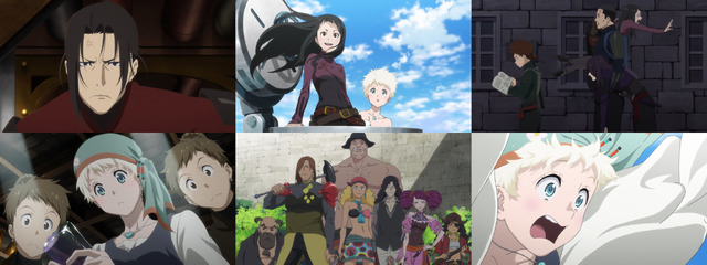 『海賊王女』第3話「バルバラル」先行場面カット（C）Kazuto Nakazawa / Production I.G