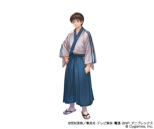 「銀魂 少年ならジャンプの裏表紙までちゃんと楽しめ」志村新八（CV：阪口大助）（C）Cygames, Inc.（C）空知英秋／集英社･テレビ東京･電通･BNP･アニプレックス