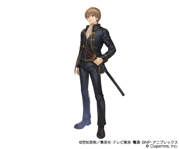 「銀魂 少年ならジャンプの裏表紙までちゃんと楽しめ」沖田総悟（CV：鈴村健一）（C）Cygames, Inc.（C）空知英秋／集英社･テレビ東京･電通･BNP･アニプレックス