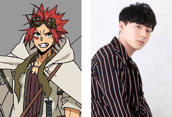 『錆喰いビスコ』赤星ビスコ（CV：鈴木崚汰）（C）2021 瘤久保慎司/KADOKAWA/錆喰いビスコ製作委員会