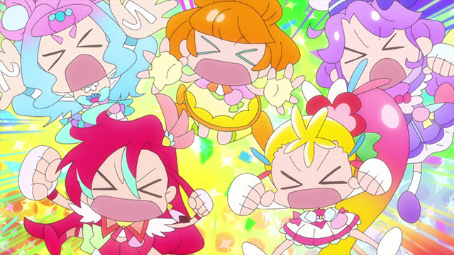 『「トロピカル～ジュ！プリキュア』第33話「Viva！10本立てDEトロピカれ！」先行カット（C）ABC-A・東映アニメーション