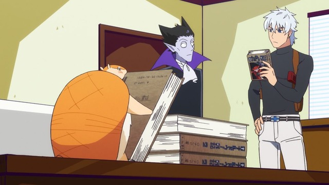 『吸血鬼すぐ死ぬ』第3話「バカ騒ぎ退治人ギルド」ほか2本　先行場面カット（C）盆ノ木至（秋田書店）／製作委員会すぐ死ぬ