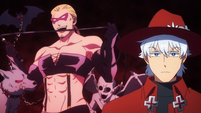 『吸血鬼すぐ死ぬ』第3話「バカ騒ぎ退治人ギルド」ほか2本　先行場面カット（C）盆ノ木至（秋田書店）／製作委員会すぐ死ぬ