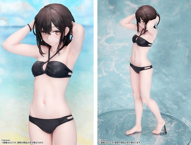 jonsun氏オリジナルイラスト「シオリ」水着ver. 1/6スケール 塗装済み完成品フィギュア　(C)jonsun