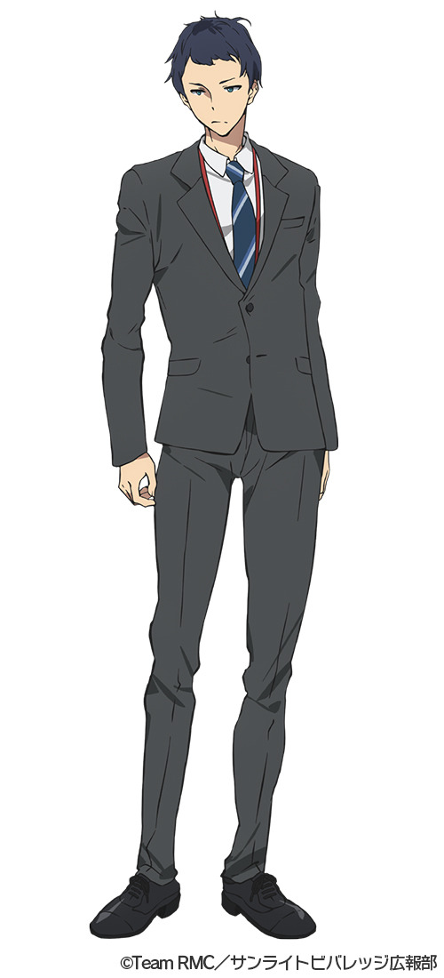 『リーマンズクラブ』佐伯蒼汰（スーツ）(C)Team RMC／サンライトビバレッジ広報部