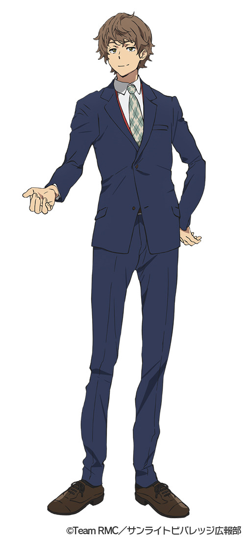 『リーマンズクラブ』竹田浩輝（スーツ）(C)Team RMC／サンライトビバレッジ広報部