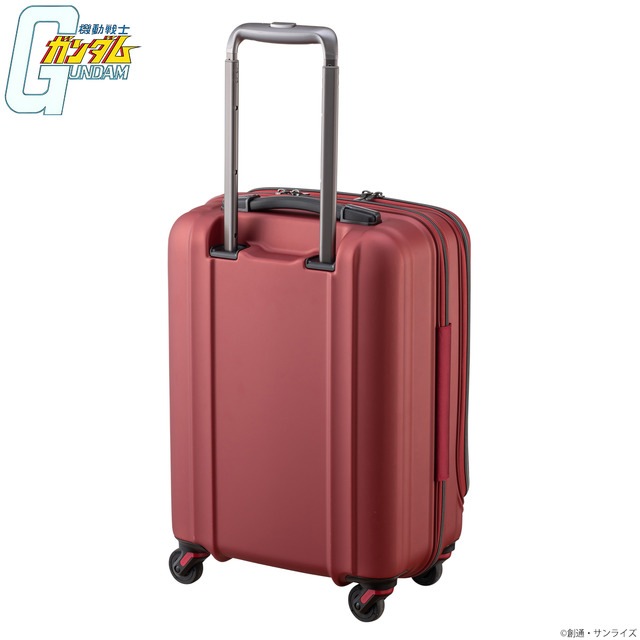 「機動戦士ガンダム トラベルアイテム企画 キャリーケース シャアモデル」（C）創通・サンライズ