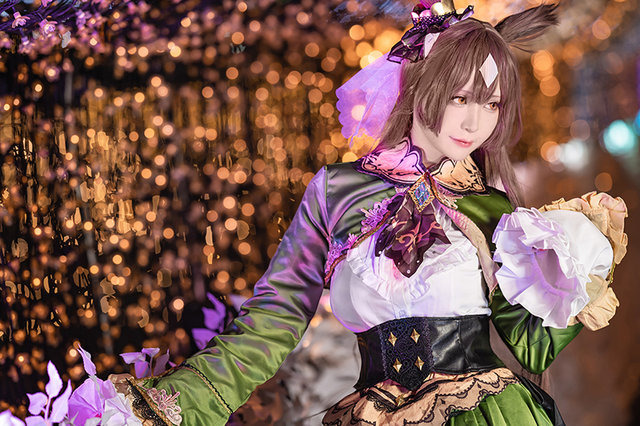 『ウマ娘 プリティーダービー』サトノダイヤモンド／モデル：箱ネコ