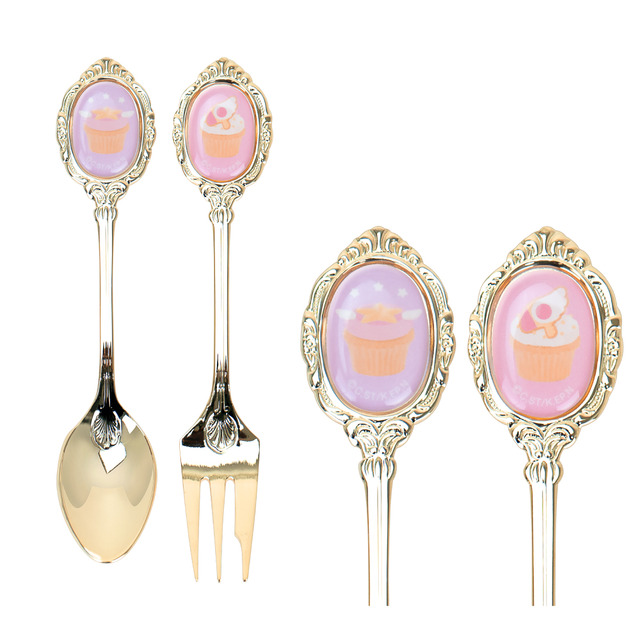 「カードキャプターさくらカフェ」カトラリーセット（C）CLAMP・ST/講談社・NEP・NHK